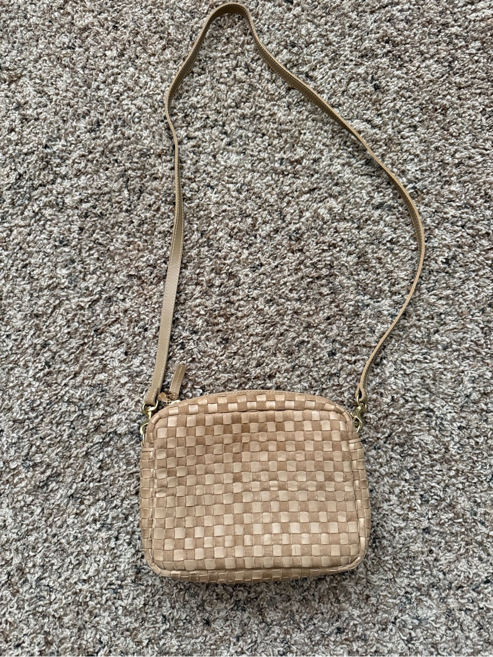 Clare V. Midi Sac Crossbody in Clay